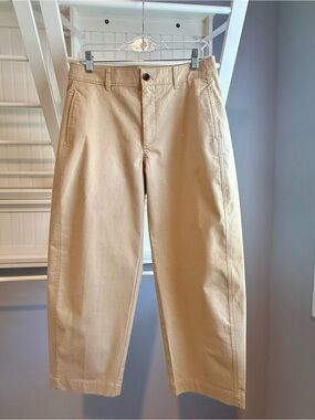 J. Crew Barrel Leg Khaki Pants - New without tag